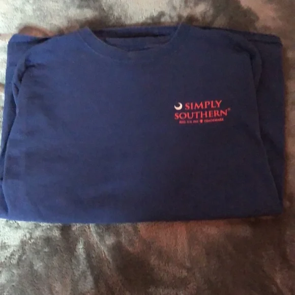 Simply southern long sleeve tee worn once. Reason for selling, outgrown. - Picture 3 of 3
